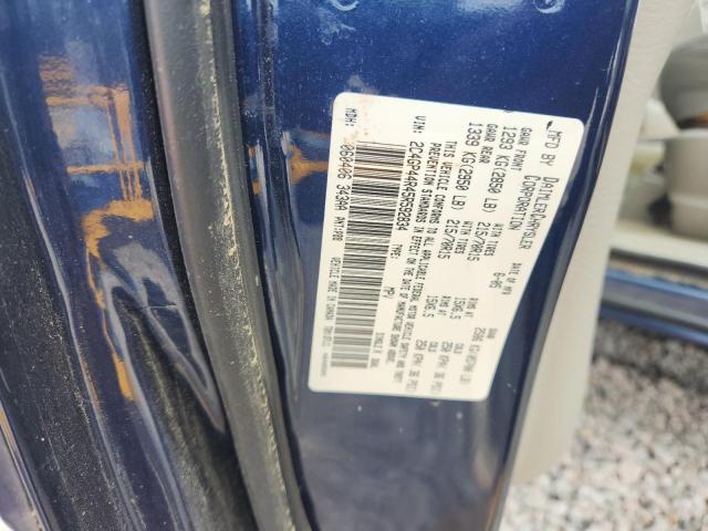 2005 Chrysler Town & Country მანქანა იყიდება აუქციონზე, vin: 2C4GP44R45R592834, აუქციონის ნომერი: 54798496