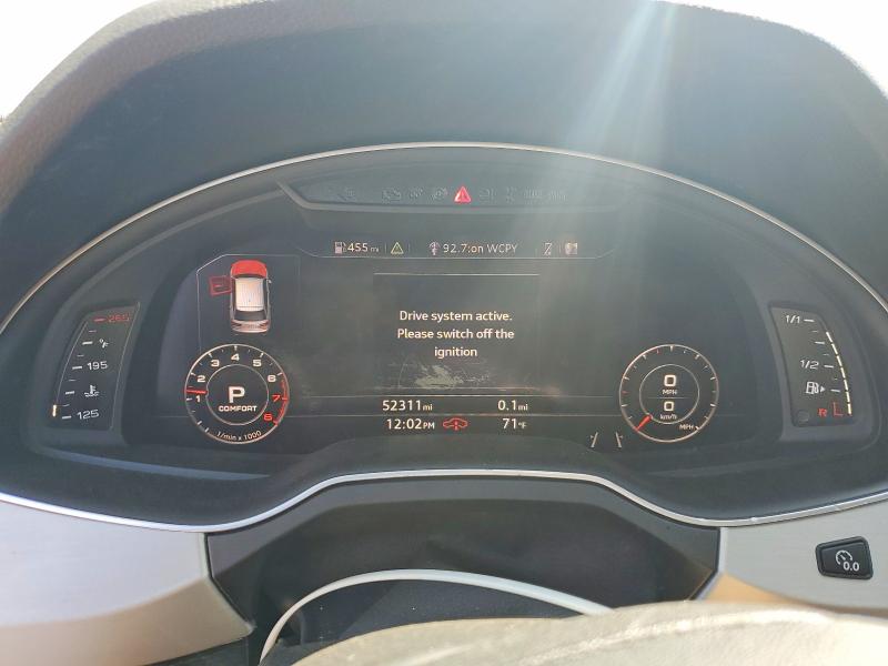 2019 Audi Q7 მანქანა იყიდება აუქციონზე, vin: WA1WABF78KD009414, აუქციონის ნომერი: 53746646