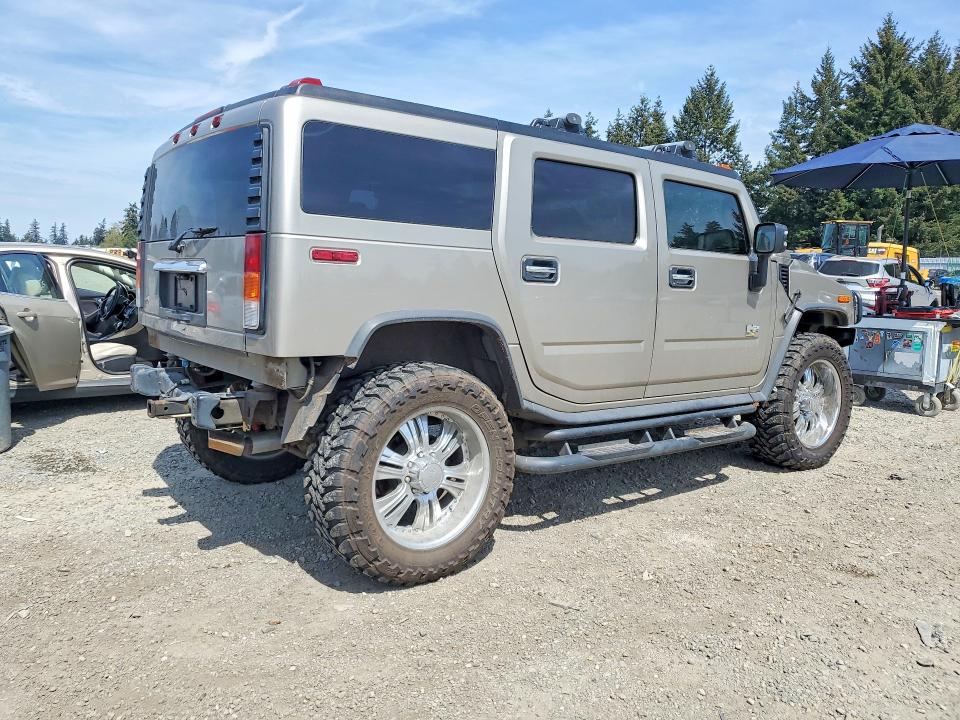 2003 Hummer H2 მანქანა იყიდება აუქციონზე, vin: 5GRGN23U33H108286, აუქციონის ნომერი: 52327056