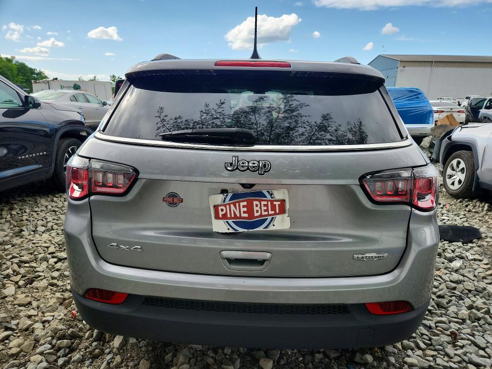 55314166 :رقم المزاد ، 3C4NJDBB8MT566621 vin ، 2021 Jeep Compass مزاد بيع