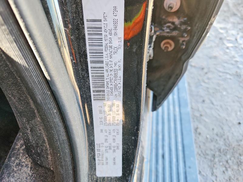 Aukcja sprzedaży 2019 Ram 1500, vin: 1C6RREHT7KN509153, numer aukcji: 55148426