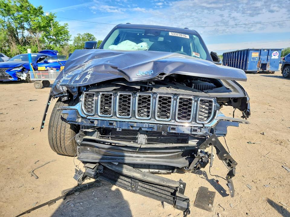 53323916 :رقم المزاد ، 1C4RJYB6XRC711480 vin ، 2024 Jeep Grand Cherokee مزاد بيع