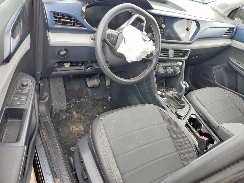 2024 Volkswagen Taos მანქანა იყიდება აუქციონზე, vin: 3VVUX7B23RM100481, აუქციონის ნომერი: 53596896