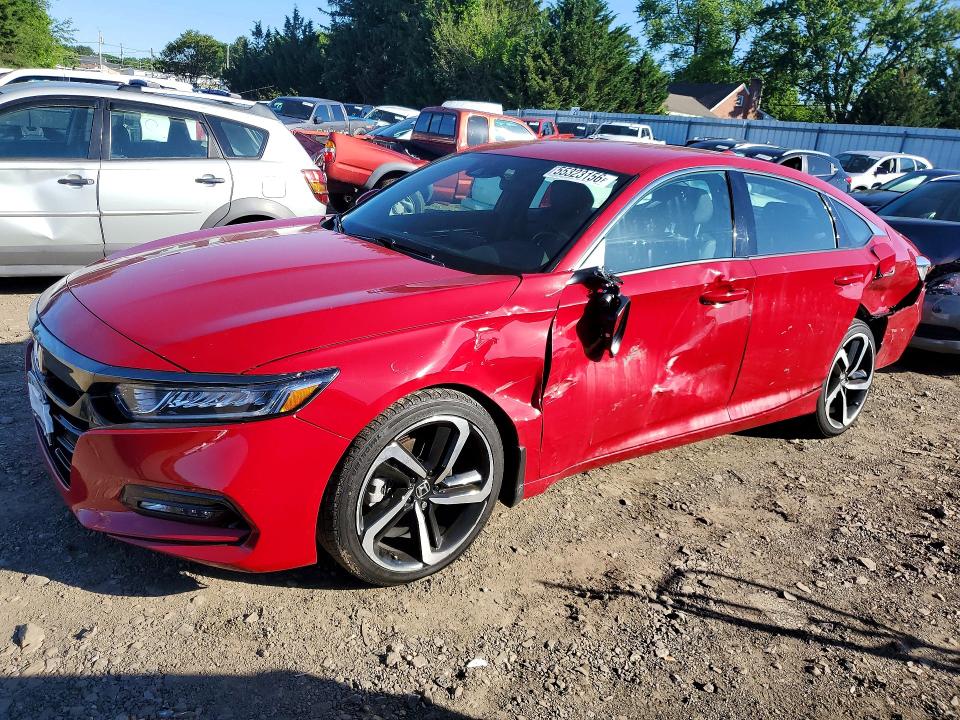 Auction sale of the 2020 Honda Accord, vin: 1HGCV1F3XLA113895, lot number: 55323156