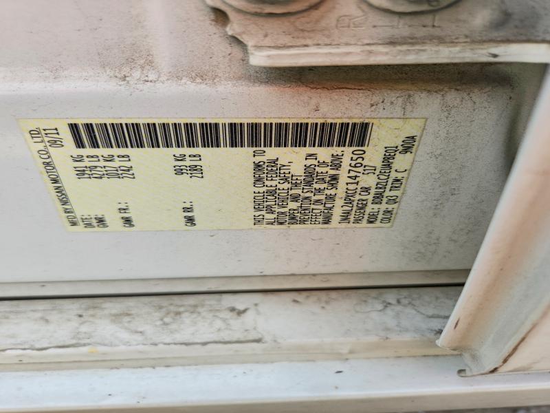 Aukcja sprzedaży 2012 Nissan Altima, vin: 1N4AL2APXCC147650, numer aukcji: 53913626