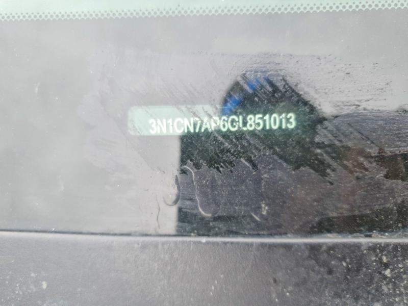 Aukcja sprzedaży 2016 Nissan Versa, vin: 3N1CN7AP6GL851013, numer aukcji: 54821056