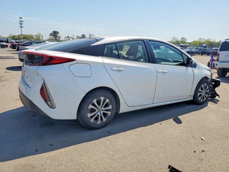 Продаж на аукціоні авто 2021 Toyota Prius Prime, vin: JTDKAMFP3M3192603, номер лоту: 54103206