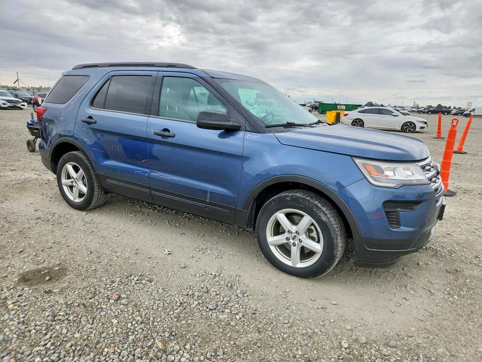 55009496 :رقم المزاد ، 1FM5K8B81JGB89280 vin ، 2018 Ford Explorer مزاد بيع