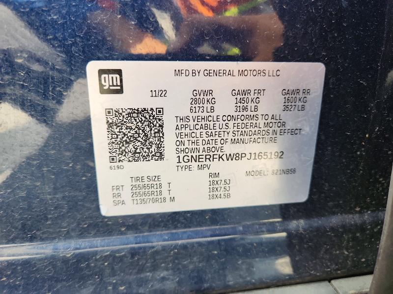 Продажа на аукционе авто 2023 Chevrolet Traverse, vin: 1GNERFKW8PJ165192, номер лота: 54321806