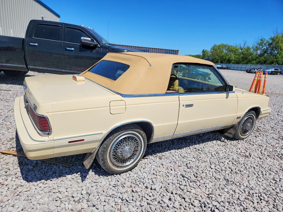 Продаж на аукціоні авто 1986 Chrysler Lebaron, vin: 1C3BC55E6GG118562, номер лоту: 55324216
