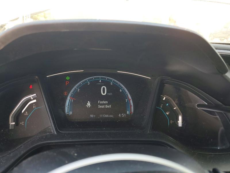2019 Honda Civic მანქანა იყიდება აუქციონზე, vin: 19XFC2F66KE007649, აუქციონის ნომერი: 53951856