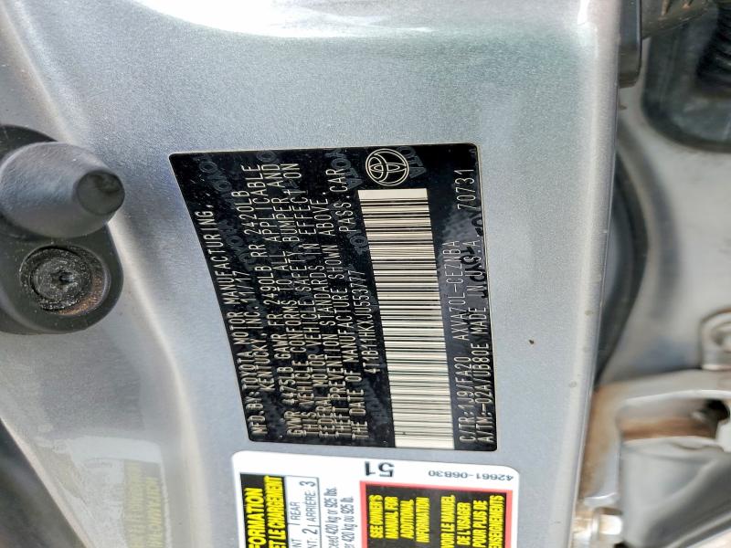 52378506 :رقم المزاد ، 4T1B11HKXJU553777 vin ، 2018 Toyota Camry مزاد بيع