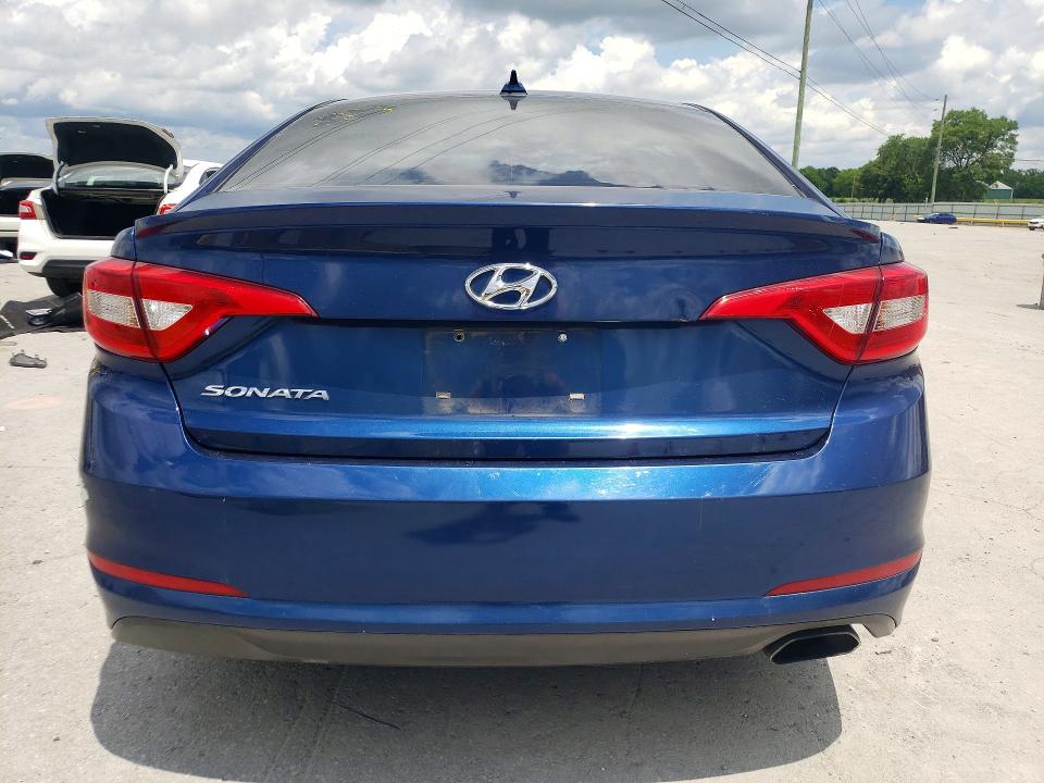 Продажа на аукционе авто 2017 Hyundai Sonata, vin: 5NPE24AF0HH593884, номер лота: 55050696