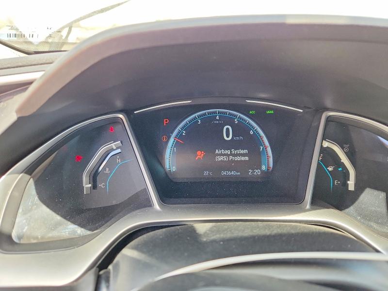 2019 Honda Civic მანქანა იყიდება აუქციონზე, vin: 2HGFC1F99KH102586, აუქციონის ნომერი: 55239156
