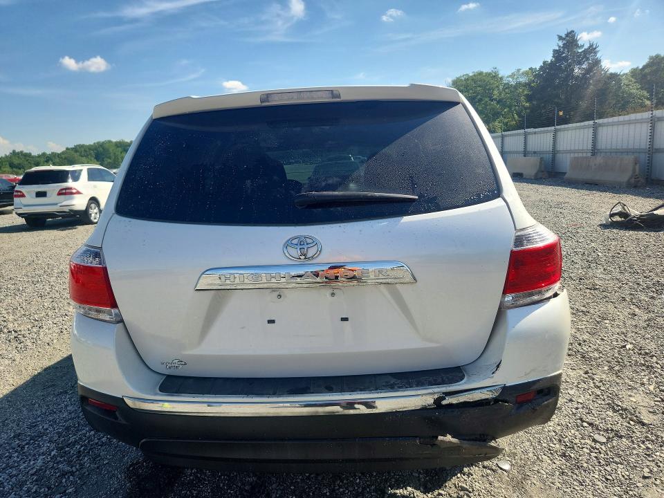 Auction sale of the 2013 Toyota Highlander, vin: 5TDZA3EH5DS033924, lot number: 54327676