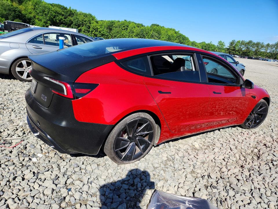 2024 Tesla Model 3 მანქანა იყიდება აუქციონზე, vin: 5YJ3E1ETXRF866035, აუქციონის ნომერი: 55202086