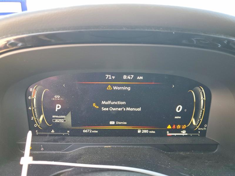 52591266 :رقم المزاد ، 5N1AL1FS4TC339563 vin ، 2026 Infiniti Qx60 مزاد بيع
