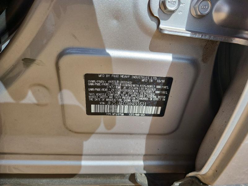 Продажа на аукционе авто 2017 Subaru Forester, vin: JF2SJAEC0HH491621, номер лота: 53263696