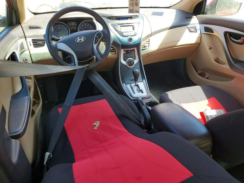 2012 Hyundai Elantra მანქანა იყიდება აუქციონზე, vin: KMHDH4AE5CU282513, აუქციონის ნომერი: 53345966
