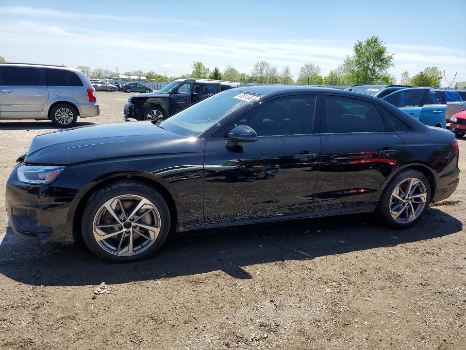 2023 Audi A4 მანქანა იყიდება აუქციონზე, vin: WAUAAAF49PN001272, აუქციონის ნომერი: 53541586