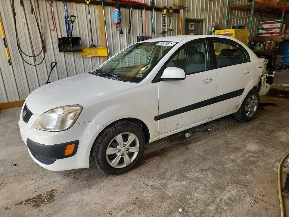 2009 Kia Rio მანქანა იყიდება აუქციონზე, vin: KNADE223196496052, აუქციონის ნომერი: 52046816