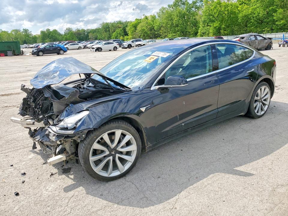 2018 Tesla Model 3 მანქანა იყიდება აუქციონზე, vin: 5YJ3E1EB4JF184859, აუქციონის ნომერი: 53387786