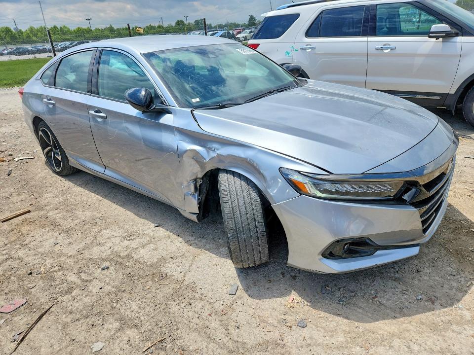 53125686 :رقم المزاد ، 1HGCV1F47MA043962 vin ، 2021 Honda Accord مزاد بيع