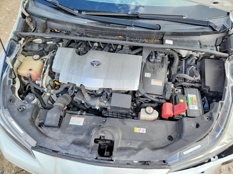 53712466 :رقم المزاد ، JTDKARFU4K3083325 vin ، 2019 Toyota Prius مزاد بيع