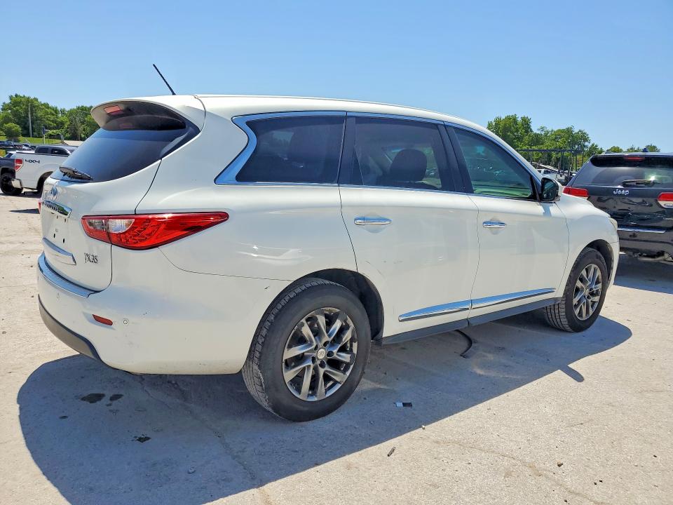53120216 :رقم المزاد ، 5N1AL0MM8DC311099 vin ، 2013 Infiniti Jx35 مزاد بيع