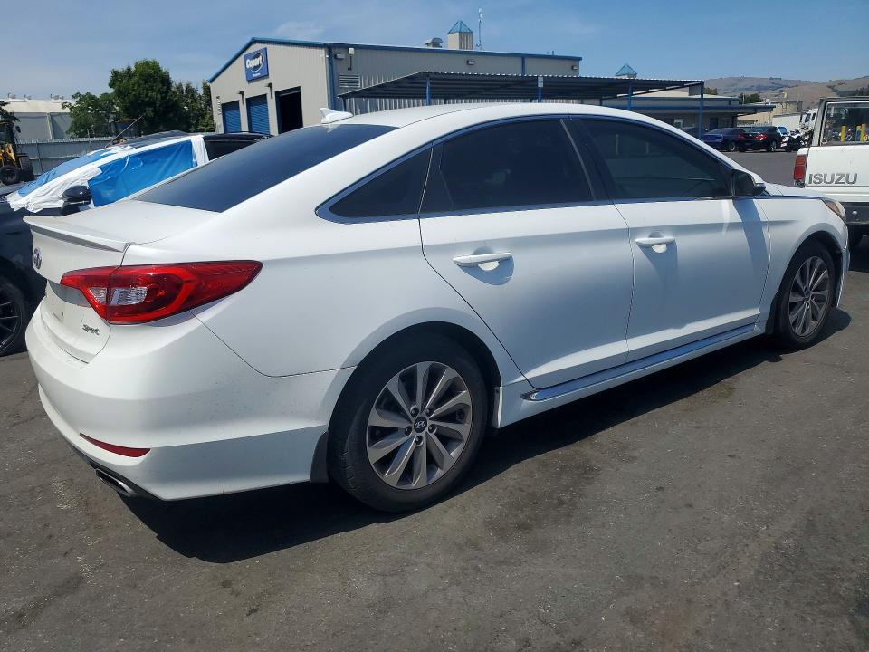 53265076 :رقم المزاد ، 5NPE34AF9HH444628 vin ، 2017 Hyundai Sonata مزاد بيع