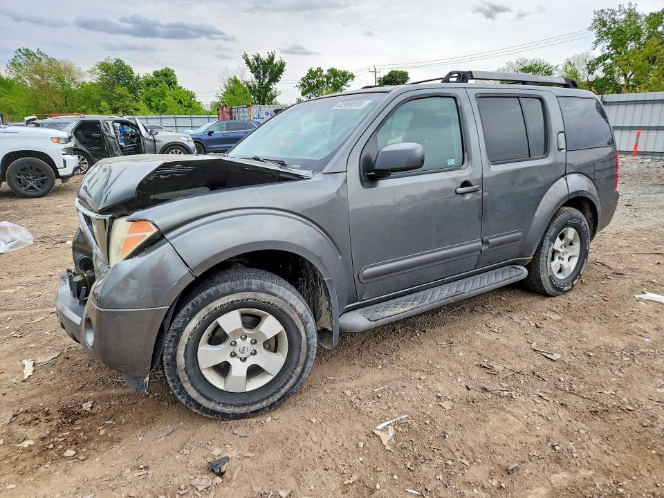 2005 Nissan Pathfinder მანქანა იყიდება აუქციონზე, vin: 5N1AR18W85C789461, აუქციონის ნომერი: 52966596