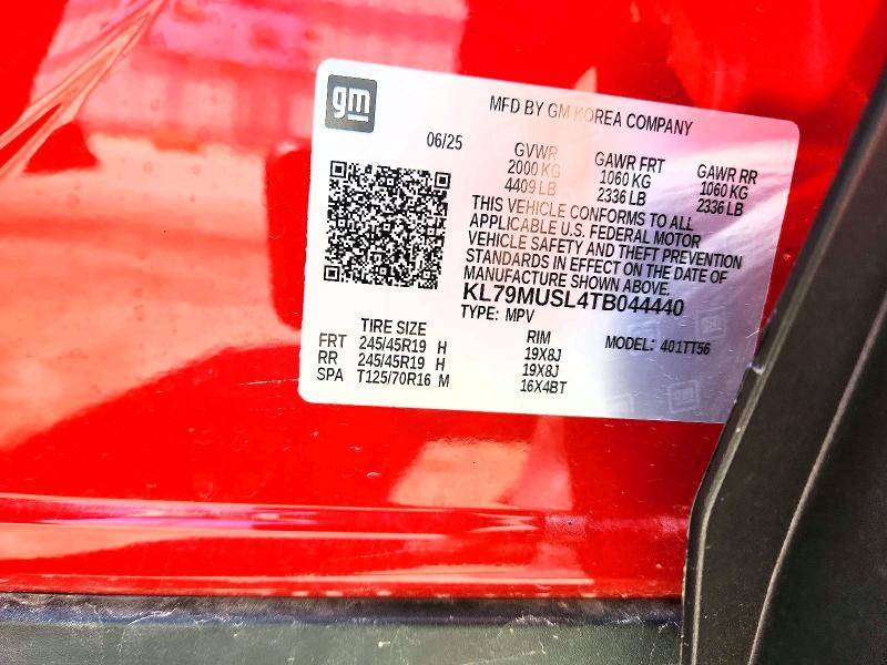 Продажа на аукционе авто 2026 Chevrolet Trailblazer, vin: KL79MUSL4TB044440, номер лота: 55121146