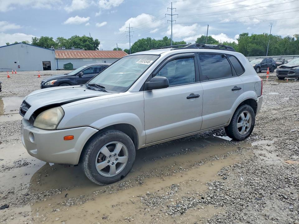 2006 Hyundai Tucson მანქანა იყიდება აუქციონზე, vin: KM8JM12B36U458626, აუქციონის ნომერი: 55024546