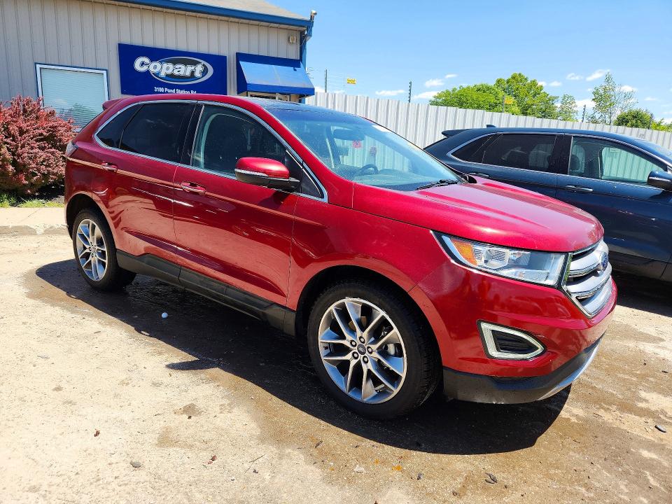 52956016 :رقم المزاد ، 2FMPK3K91JBC30339 vin ، 2018 Ford Edge مزاد بيع