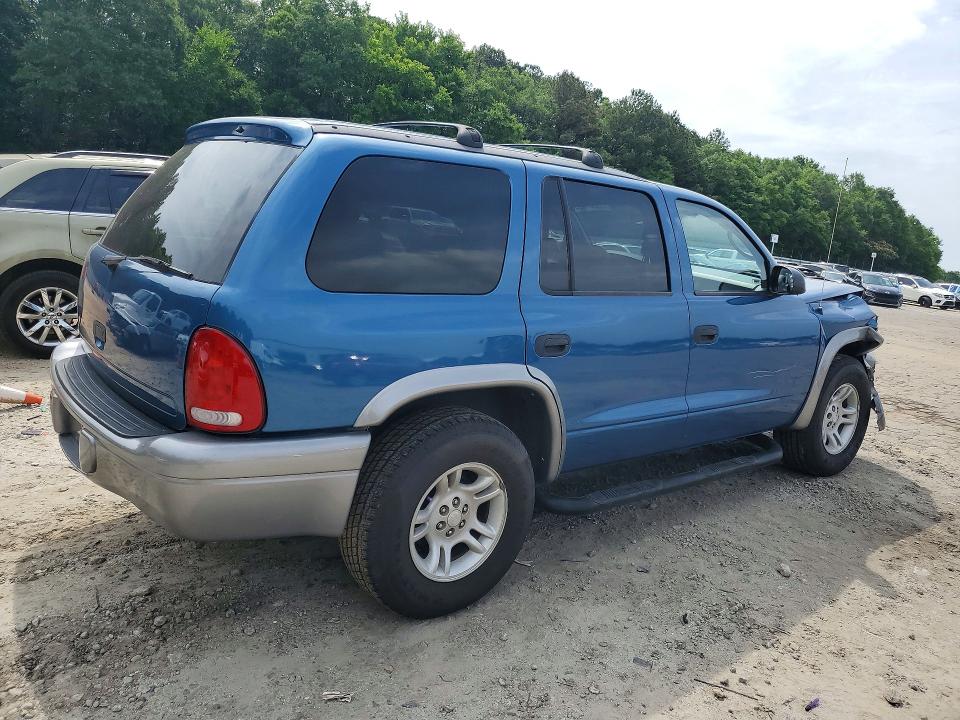 55391436 :رقم المزاد ، 1B4HR38N82F160408 vin ، 2002 Dodge Durango مزاد بيع