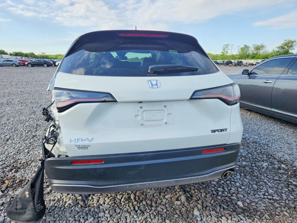 52732196 :رقم المزاد ، 3CZRZ2H51SM787186 vin ، 2025 Honda Hr-v مزاد بيع
