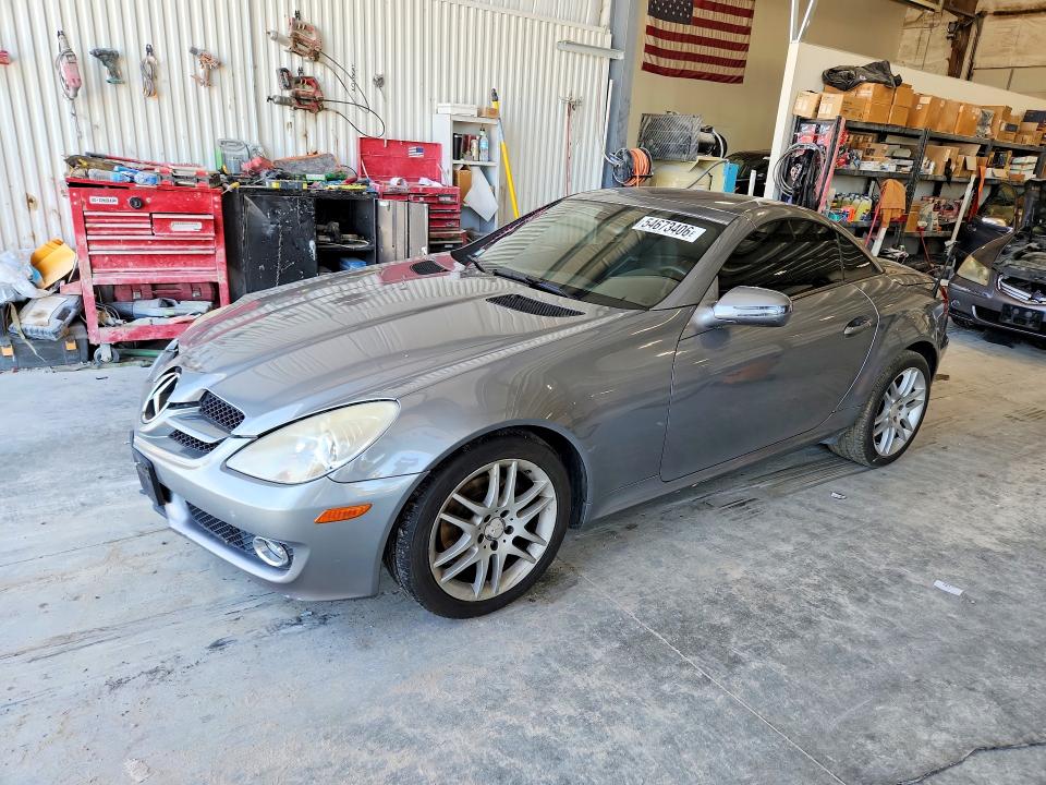 2009 Mercedes-benz Slk მანქანა იყიდება აუქციონზე, vin: WDBWK54F69F190699, აუქციონის ნომერი: 54673406
