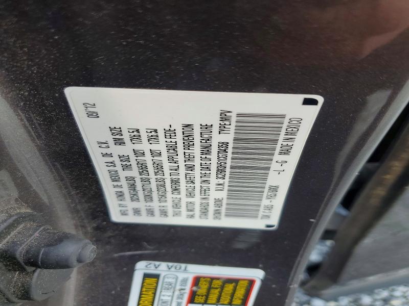 Aukcja sprzedaży 2012 Honda Cr-v, vin: 3CZRM3H51CG704358, numer aukcji: 52953896