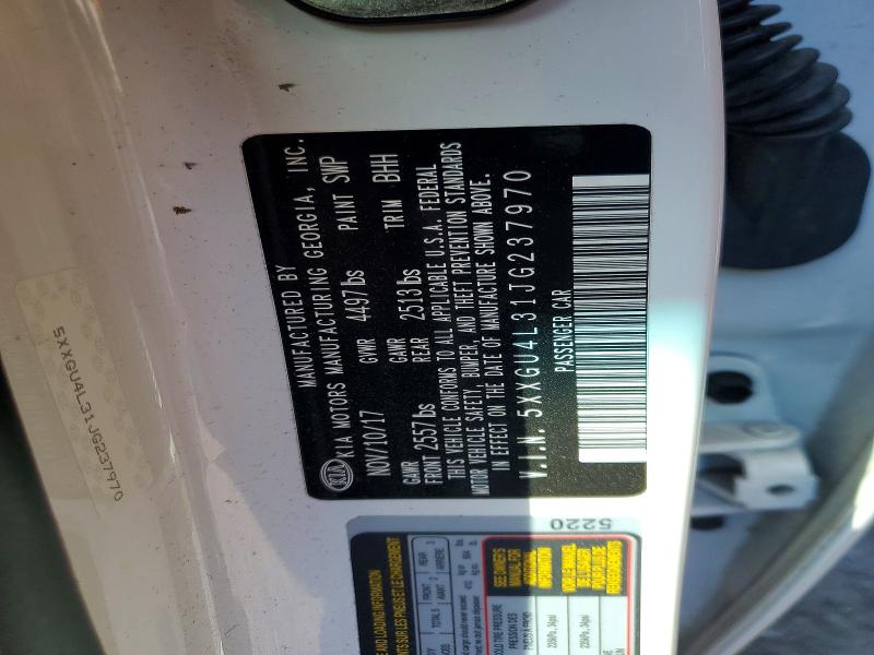 Продаж на аукціоні авто 2018 Kia Optima, vin: 5XXGU4L31JG237970, номер лоту: 52054256