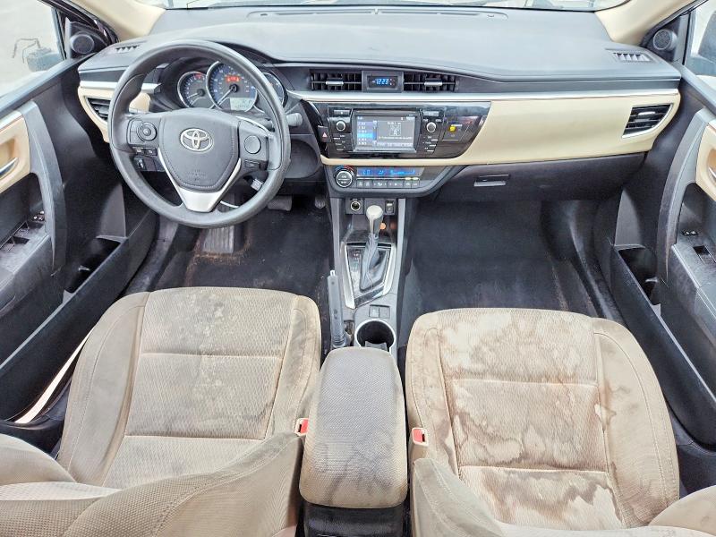 52454186 :رقم المزاد ، 5YFBURHE2FP309887 vin ، 2015 Toyota Corolla مزاد بيع