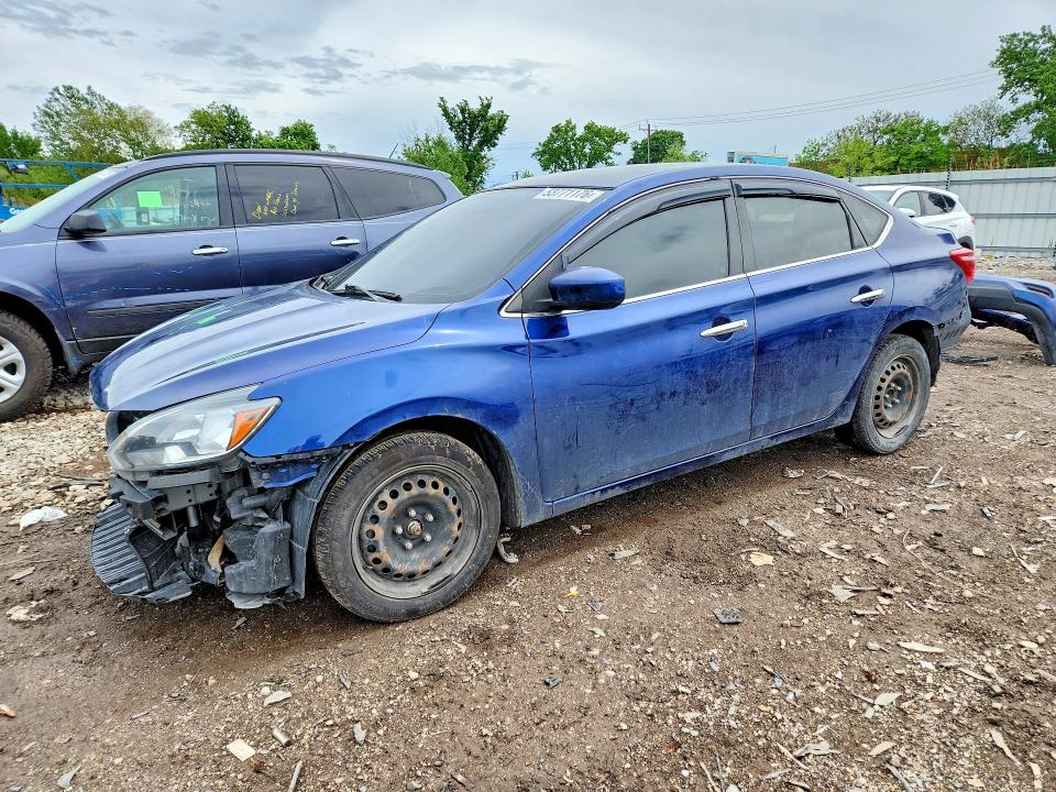 Продаж на аукціоні авто 2019 Nissan Sentra, vin: 3N1AB7AP8KY241187, номер лоту: 53771176