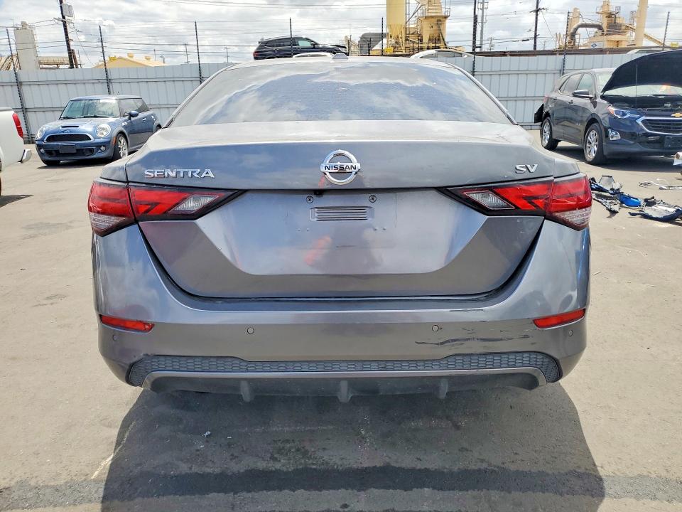 2022 Nissan Sentra მანქანა იყიდება აუქციონზე, vin: 3N1AB8CV6NY263744, აუქციონის ნომერი: 54901326