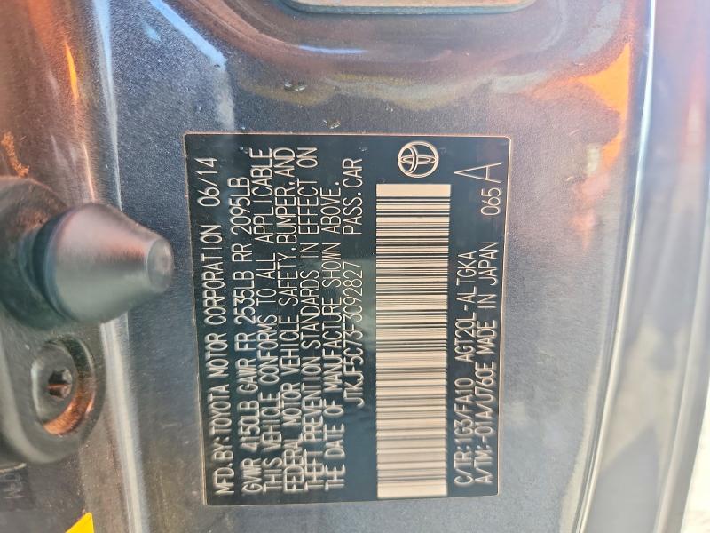 Продажа на аукционе авто 2015 Scion Tc, vin: JTKJF5C73F3092827, номер лота: 54723476