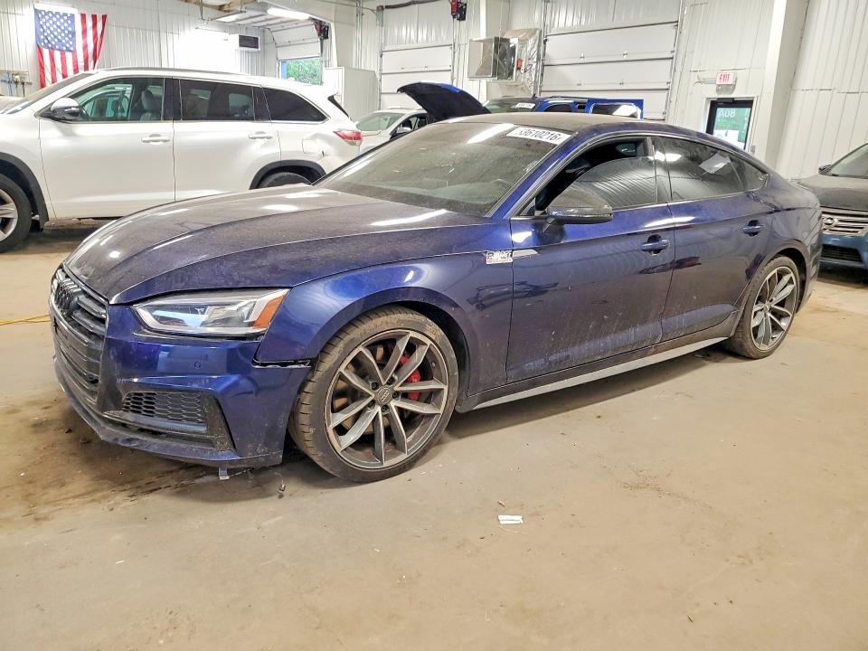 2018 Audi S5 მანქანა იყიდება აუქციონზე, vin: WAUB4CF52JA083988, აუქციონის ნომერი: 53610216