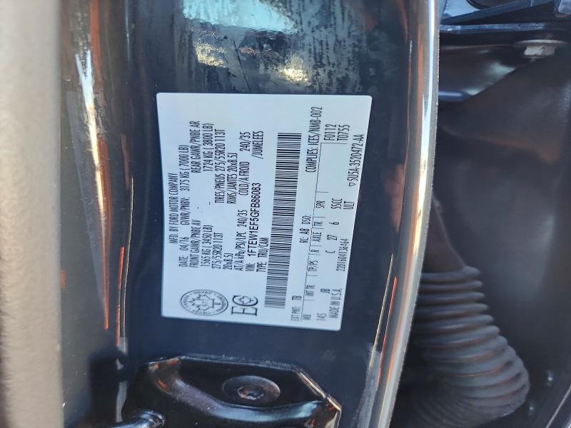 Продаж на аукціоні авто 2016 Ford F150, vin: 1FTEW1EF5GFB86083, номер лоту: 51857946