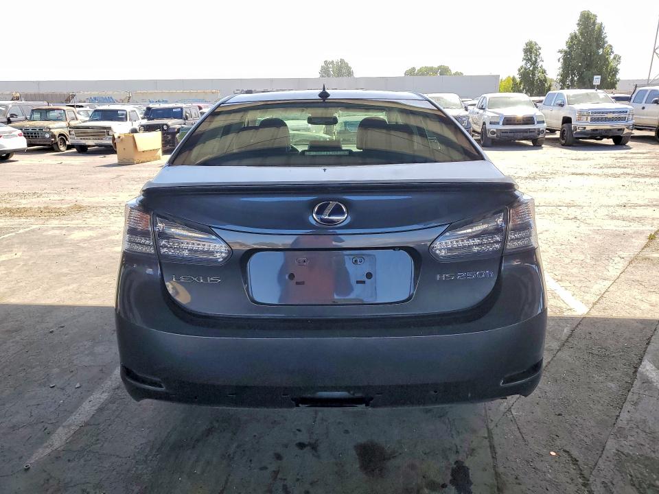 55187186 :رقم المزاد ، JTHBB1BA2A2023198 vin ، 2010 Lexus Hs 250h مزاد بيع