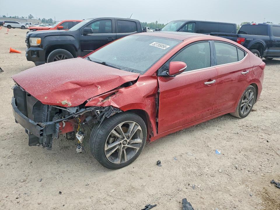 Aukcja sprzedaży 2017 Hyundai Elantra, vin: KMHD84LF3HU105102, numer aukcji: 52755056