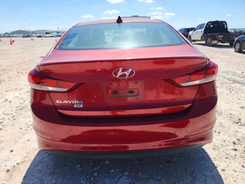 53437756 :رقم المزاد ، 5NPD74LF9HH129499 vin ، 2017 Hyundai Elantra مزاد بيع