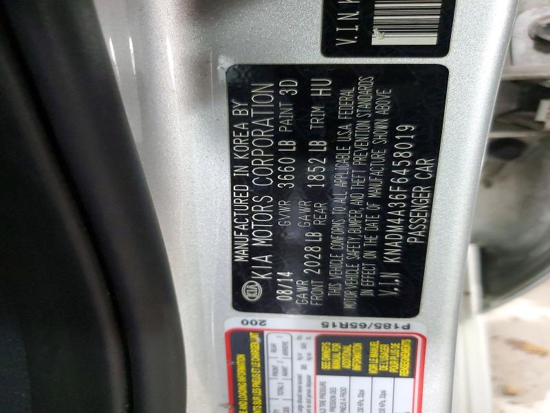 Aukcja sprzedaży 2015 Kia Rio, vin: KNADM4A36F6458019, numer aukcji: 51420696
