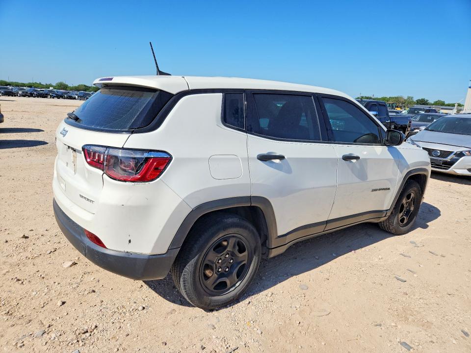 53414256 :رقم المزاد ، 3C4NJCABXMT535902 vin ، 2021 Jeep Compass مزاد بيع